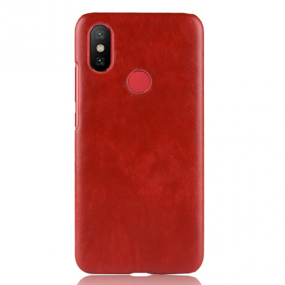 Чехол Litchi Texture для Xiaomi Mi 6X / Mi A2 (красный) Чехол Litchi Texture для Xiaomi Mi 6X / Mi A2 (красный)