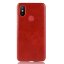 Чехол Litchi Texture для Xiaomi Mi 6X / Mi A2 (красный)