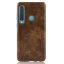 Чехол Litchi Texture для Samsung Galaxy A9 (2018) (коричневый)