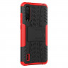 Чехол Hybrid Armor для Xiaomi Mi CC9 / Xiaomi Mi 9 Lite (черный + красный)