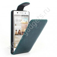 Вертикальный чехол для Huawei Ascend P6 (голубой) Вертикальный чехол для Huawei Ascend P6 (голубой)