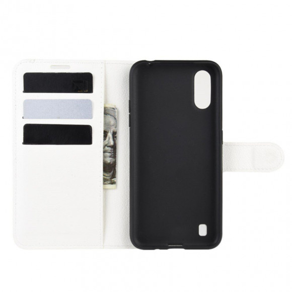 Чехол для Samsung Galaxy A01 (белый)