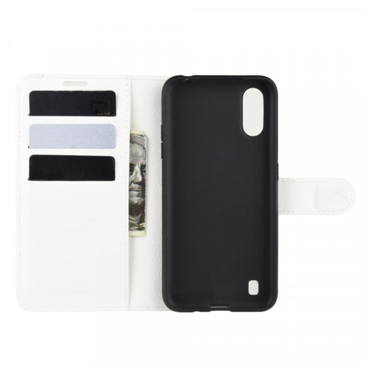 Чехол для Samsung Galaxy A01 (белый)