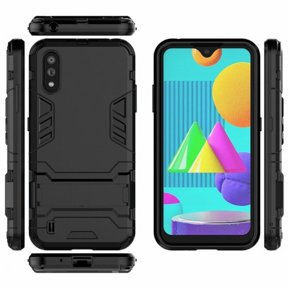 Чехол Duty Armor для Samsung Galaxy M01 (черный) Чехол Duty Armor для Samsung Galaxy M01 (черный)