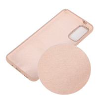 Силиконовый чехол Mobile Shell для Samsung Galaxy S20 (розовый)