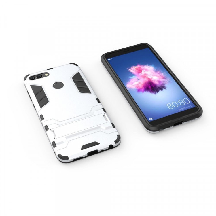 Чехол Duty Armor для Huawei P Smart / Enjoy 7S (серебряный)