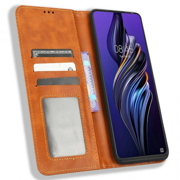 Чехол для Tecno Pova 3 (коричневый) Чехол для Tecno Pova 3 (коричневый)
