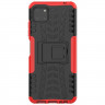 Чехол Hybrid Armor для Samsung Galaxy A22s 5G (черный + красный)