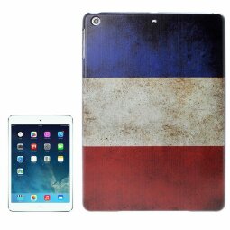 Пластиковый чехол Retro France Flag для iPad Air