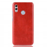 Чехол Litchi Texture для Huawei Honor 10 Lite / P Smart (2019) (красный)