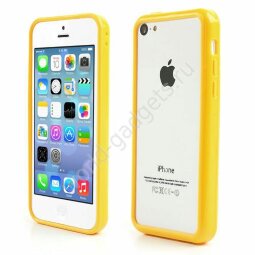 Бампер для iPhone 5C (желтый)