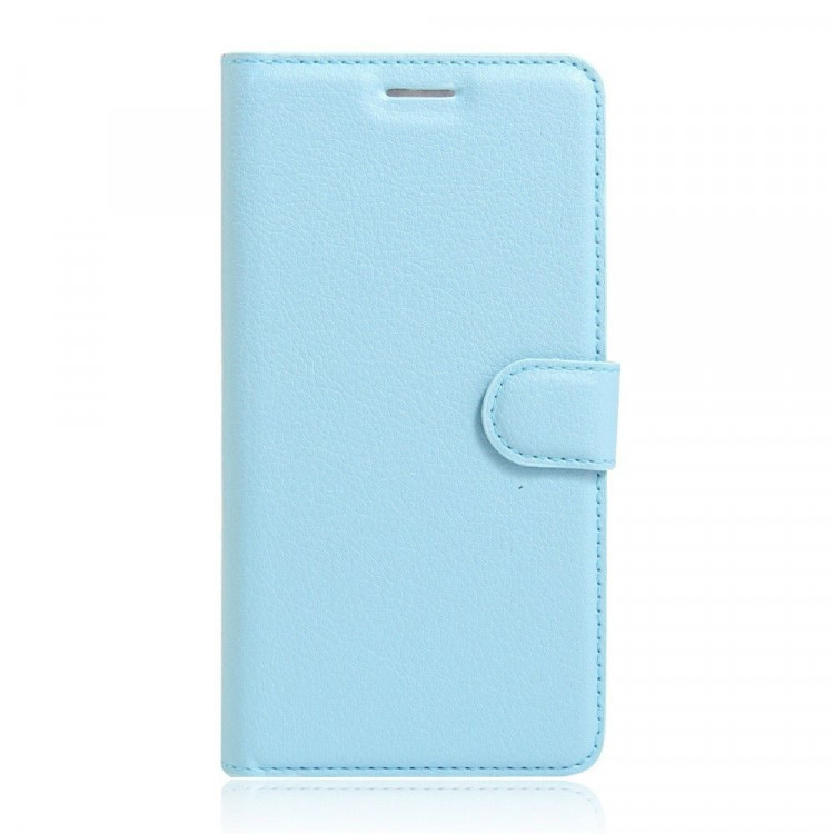 Чехол с визитницей для Huawei P9 Plus (голубой)