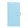 Чехол с визитницей для Huawei P9 Plus (голубой)