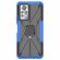 Чехол Armor Shockproof Ring Holder для Infinix Note 11 Pro (черный + голубой)