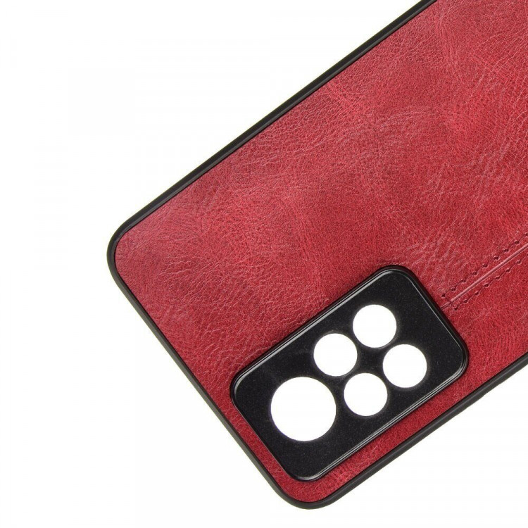 Чехол из экокожи для Infinix Note 11 Pro (красный)
