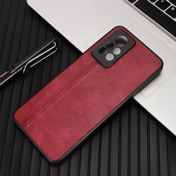 Чехол из экокожи для Infinix Note 11 Pro (красный) Чехол из экокожи для Infinix Note 11 Pro (красный)