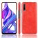 Кожаная накладка-чехол для Honor 9X Pro (красный)