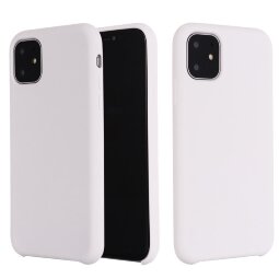 Силиконовый чехол Mobile Shell для iPhone 11 Pro Max (белый)