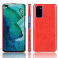 Кожаная накладка-чехол для Honor V30 / Honor View 30 Pro (красный) Кожаная накладка-чехол для Honor V30 / Honor View 30 Pro (красный)