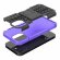 Чехол Hybrid Armor для iPhone 13 mini (черный + фиолетовый)