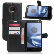 Чехол с визитницей для Motorola Moto Z (черный) Чехол с визитницей для Motorola Moto Z (черный)
