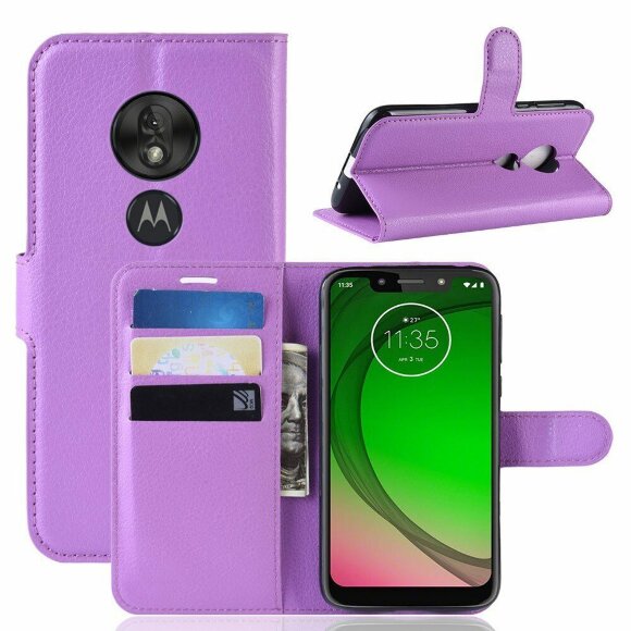 Чехол для Motorola Moto G7 Play (фиолетовый)