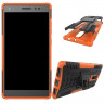Чехол Hybrid Armor для Lenovo Phab 2 Plus (черный + оранжевый)