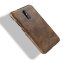 Кожаная накладка-чехол для Nokia 3.2 (коричневый)
