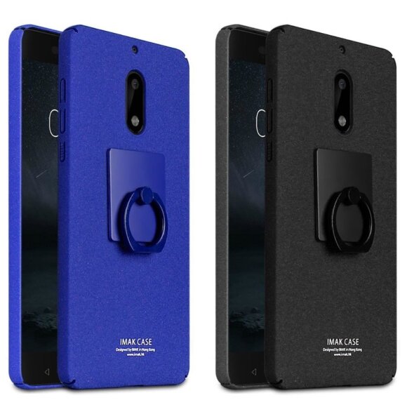 Чехол iMak Finger для Nokia 6 (черный)