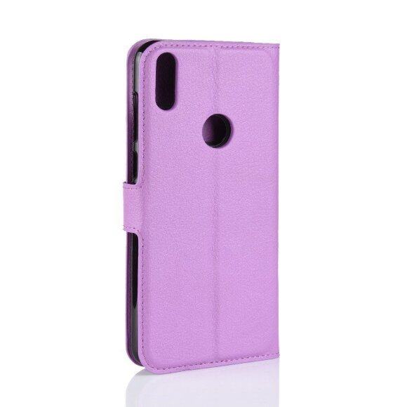 Чехол с визитницей для Asus Zenfone Max Pro (M1) ZB601KL / ZB602KL (фиолетовый)