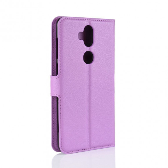 Чехол с визитницей для Asus ZenFone 5 Lite ZC600KL (фиолетовый) Чехол с визитницей для Asus ZenFone 5 Lite ZC600KL (фиолетовый)