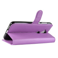 Чехол с визитницей для Asus ZenFone 5 Lite ZC600KL (фиолетовый)