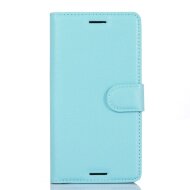 Чехол с визитницей для Sony Xperia L1 (голубой) Чехол с визитницей для Sony Xperia L1 (голубой)