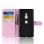 Чехол с визитницей для Sony Xperia XZ3 (розовый)