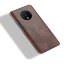 Кожаная накладка-чехол для OnePlus 7T (коричневый)