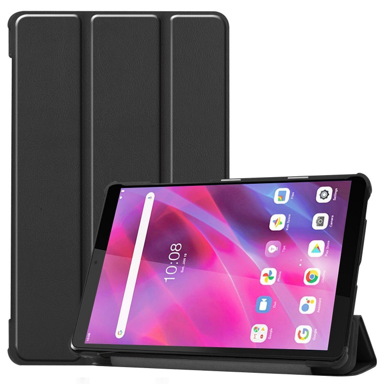 Планшетный чехол для Lenovo Tab M8 3rd Gen TB-8506, Lenovo Tab M8 TB-8505, TB-8705, Motorola Tab G20 (черный)