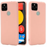 Силиконовый чехол Mobile Shell для Google Pixel 5a 5G (розовый) Силиконовый чехол Mobile Shell для Google Pixel 5a 5G (розовый)