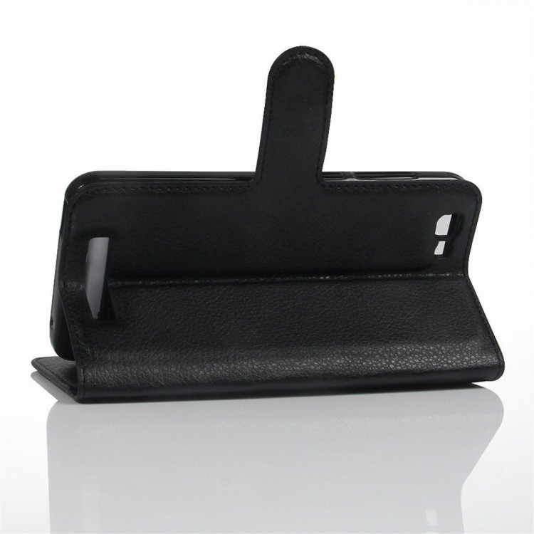 Чехол с визитницей для ZTE Blade A610 (черный)