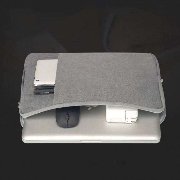 Чехол POFOKO Denim Business для ноутбука и Macbook 15,6 дюйма (фиолетовый)