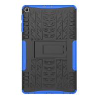 Чехол Hybrid Armor для Samsung Galaxy Tab A 10.1 (2019) SM-T510 / SM-T515 (черный + голубой)