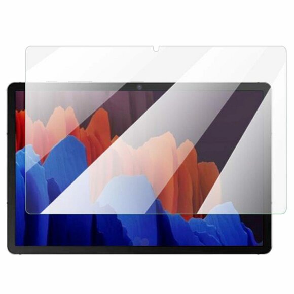 Защитное стекло для Samsung Galaxy Tab S7+ SM-T970 / SM-T975 / Tab S7 FE SM-T730 / SM-T735 и Galaxy Tab S8+ (Plus) SM-X800 / SM-X806