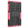 Чехол Hybrid Armor для Samsung Galaxy Tab A7 Lite SM-T220 / SM-T225 (черный + розовый)