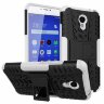 Чехол Hybrid Armor для Meizu M3 Note (черный + белый)