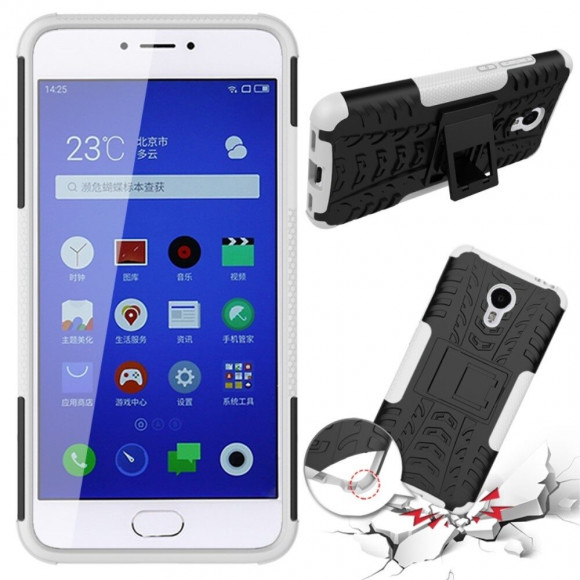 Чехол Hybrid Armor для Meizu M3 Note (черный + белый) Чехол Hybrid Armor для Meizu M3 Note (черный + белый)