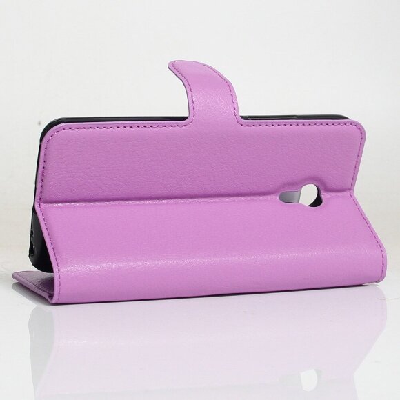 Чехол с визитницей для Meizu M5 Note (фиолетовый) Чехол с визитницей для Meizu M5 Note (фиолетовый)
