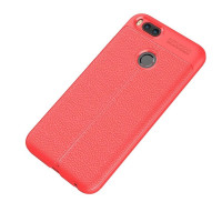 Чехол-накладка Litchi Grain для Xiaomi Mi 5X / Mi A1 (красный)