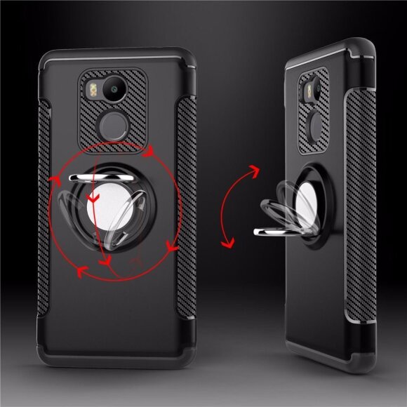 Чехол Hybrid Kickstand для Xiaomi Redmi 4 (серый)