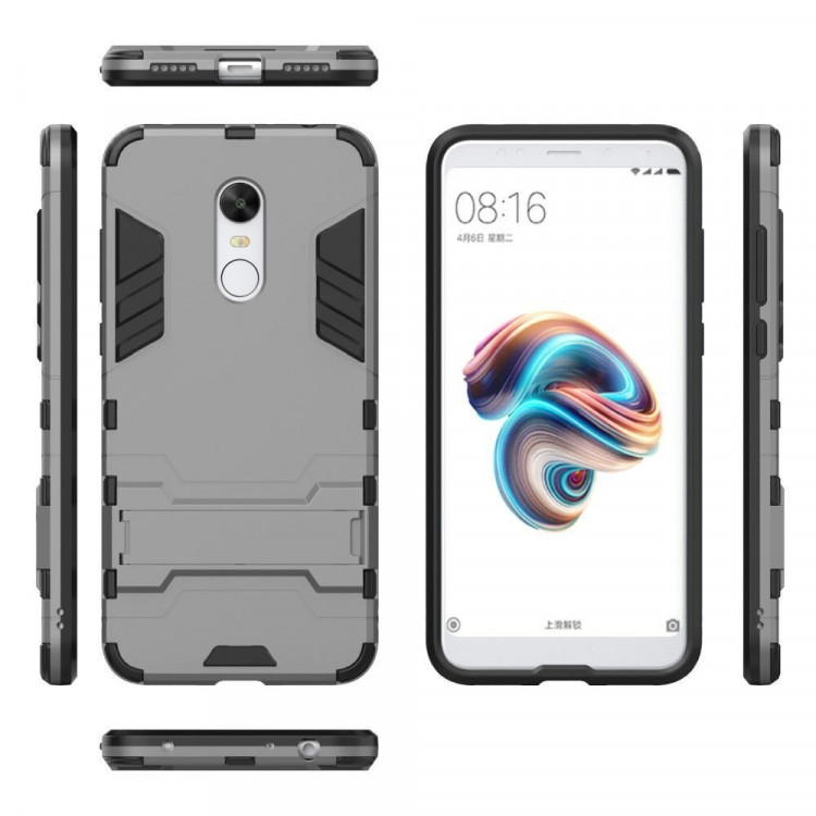 Чехол Duty Armor для Xiaomi Redmi 5 Plus (серый)