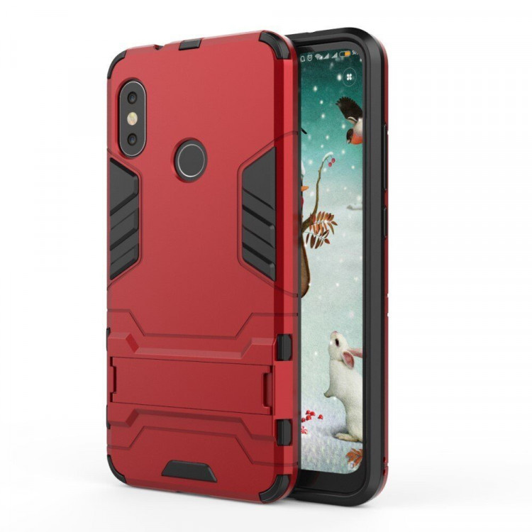Чехол Duty Armor для Xiaomi Redmi 6 Pro / Mi A2 Lite (красный)