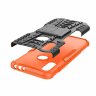 Чехол Hybrid Armor для Xiaomi Redmi 7 / Redmi Y3 (черный + оранжевый)